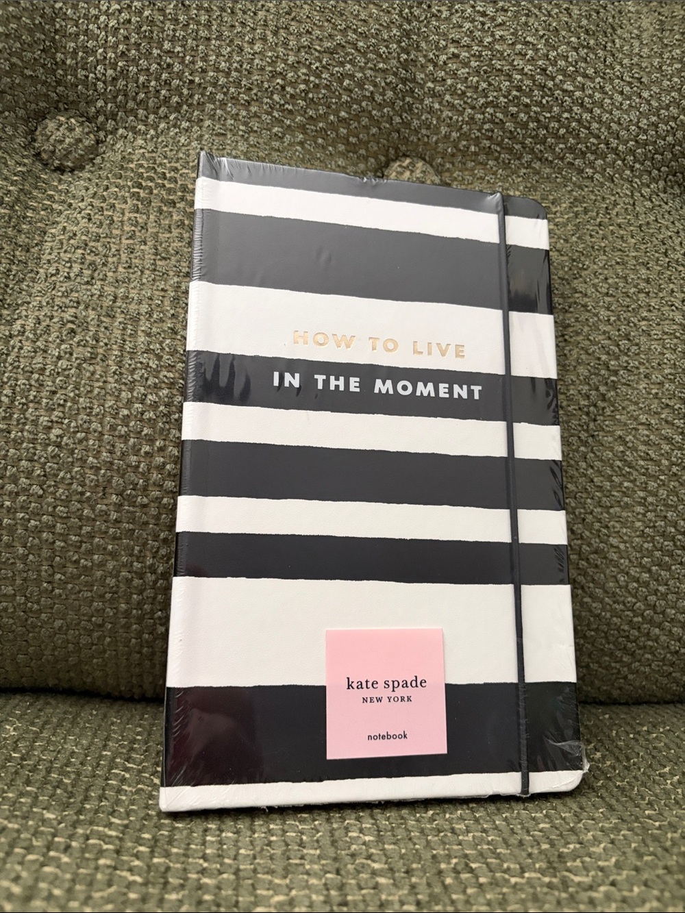 Kate Spade New York Notebook “How To Live In  The Moment”